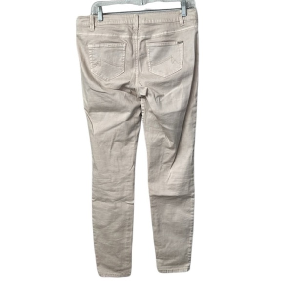 Max Jeans Skinny Cream Ivory Bone Jean Pants Size 6 - Picture 2 of 8